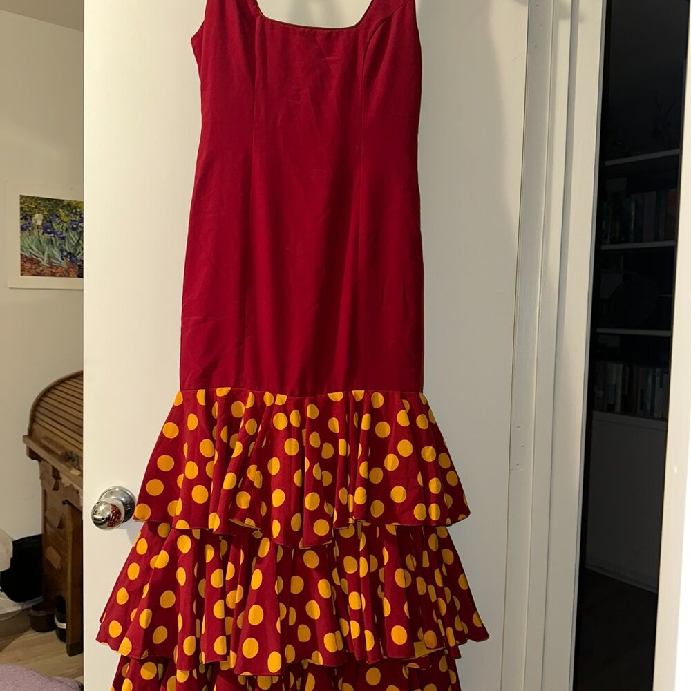 Flamenco Feria Dress from Southern Spain for Sevillanas!